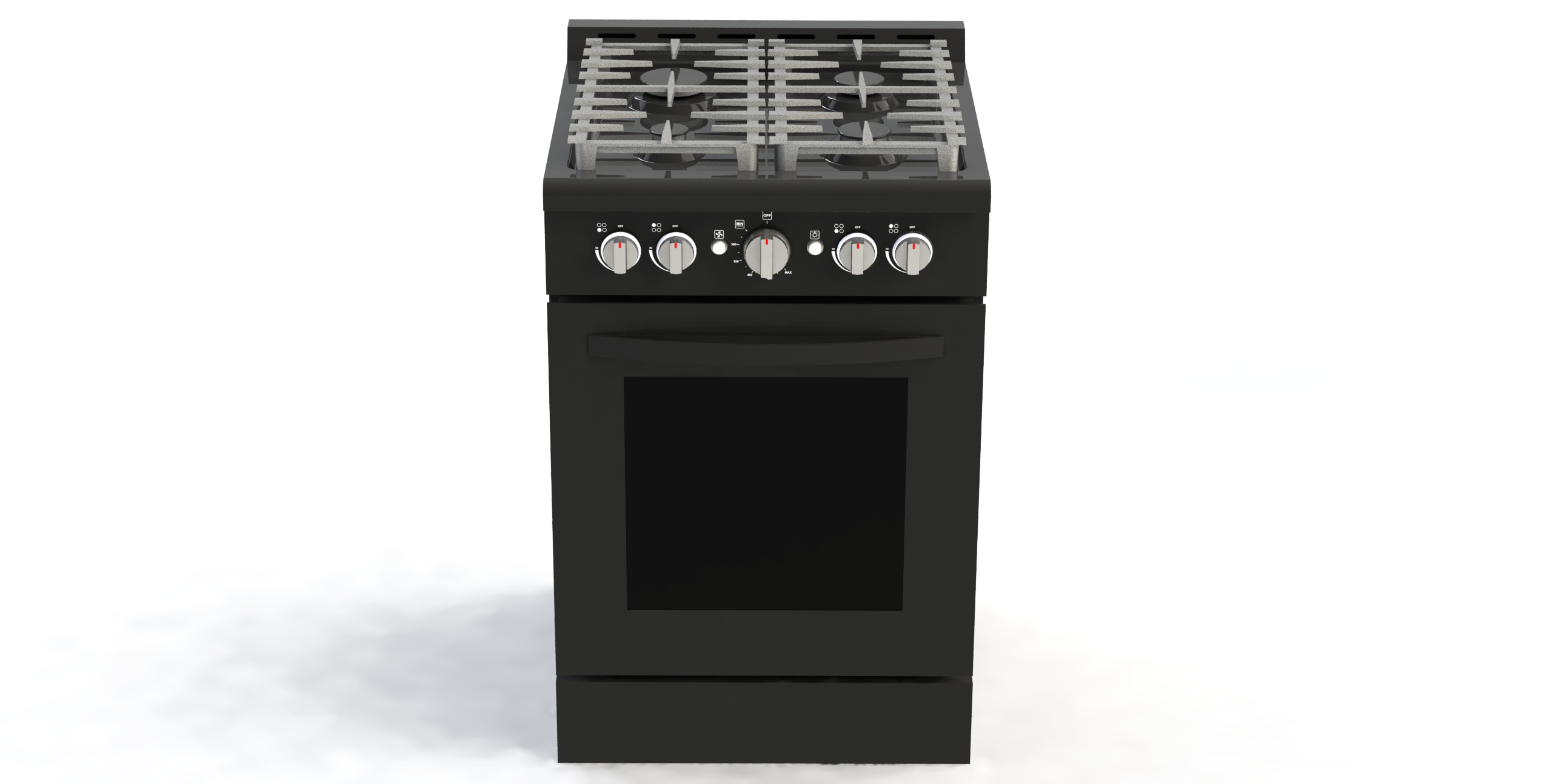 Greystone 24" Slide-In RV Gas Range, 110 Volt, LP #CF-FS60B