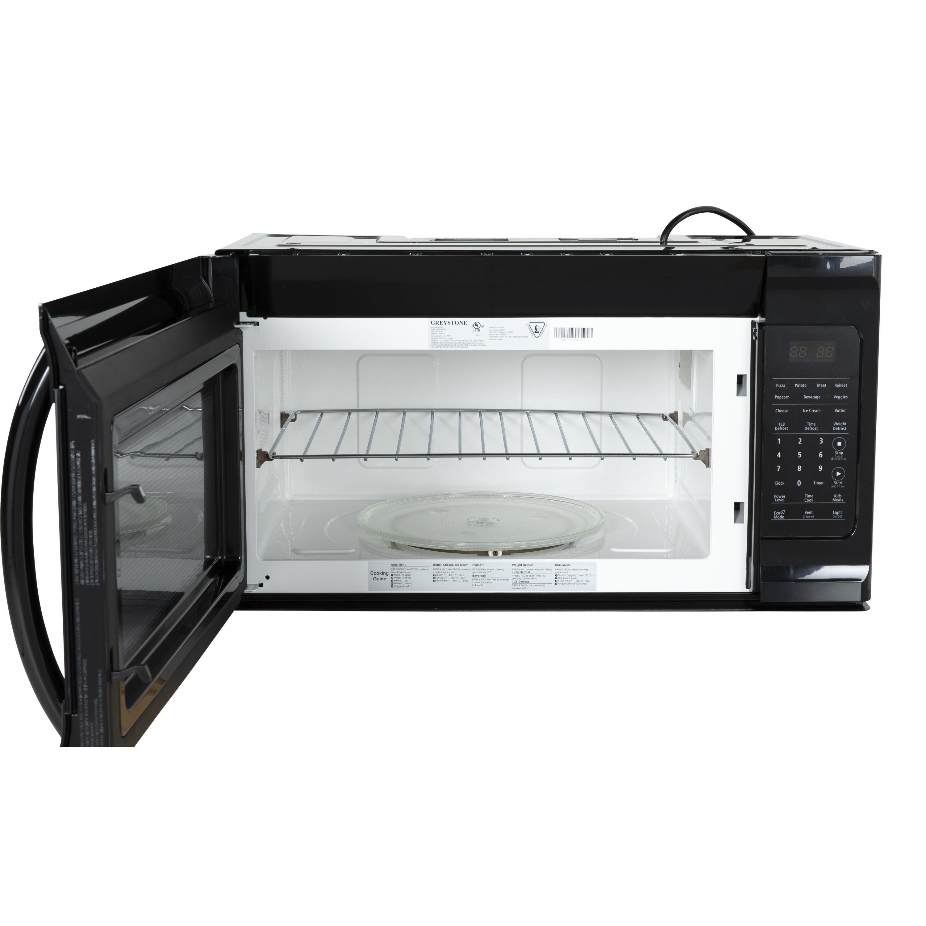 Greystone® by Furrion Built-In Microwave - 1.6 cu. ft., Black #P100D48AL-JC